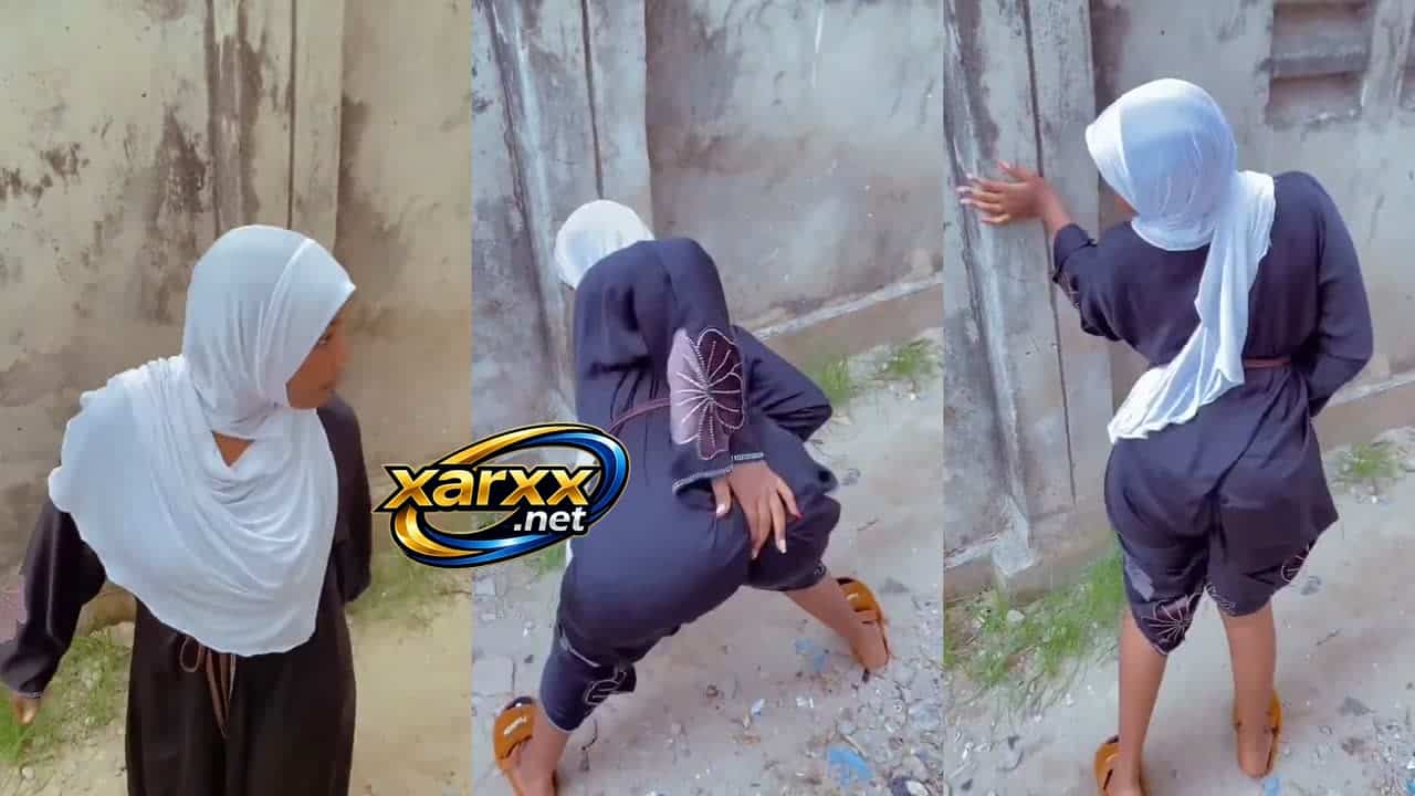 محجبة سودانية بالعباية بتستعرض بزازها وتهز طيزها الكبيرة